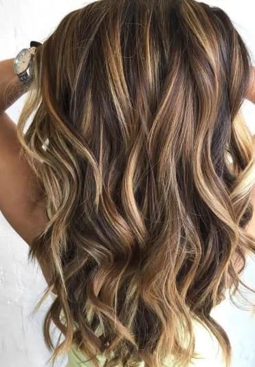 braune haare blond,