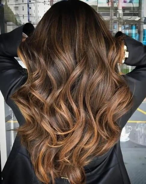 braune haare blond,