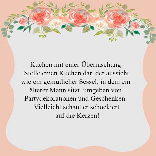 Geburtstag Lustig Alter Mann