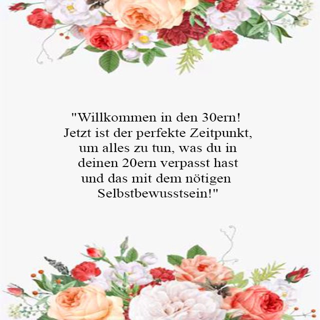 Sprüche Zum 30 Geburtstag Frau Lustig