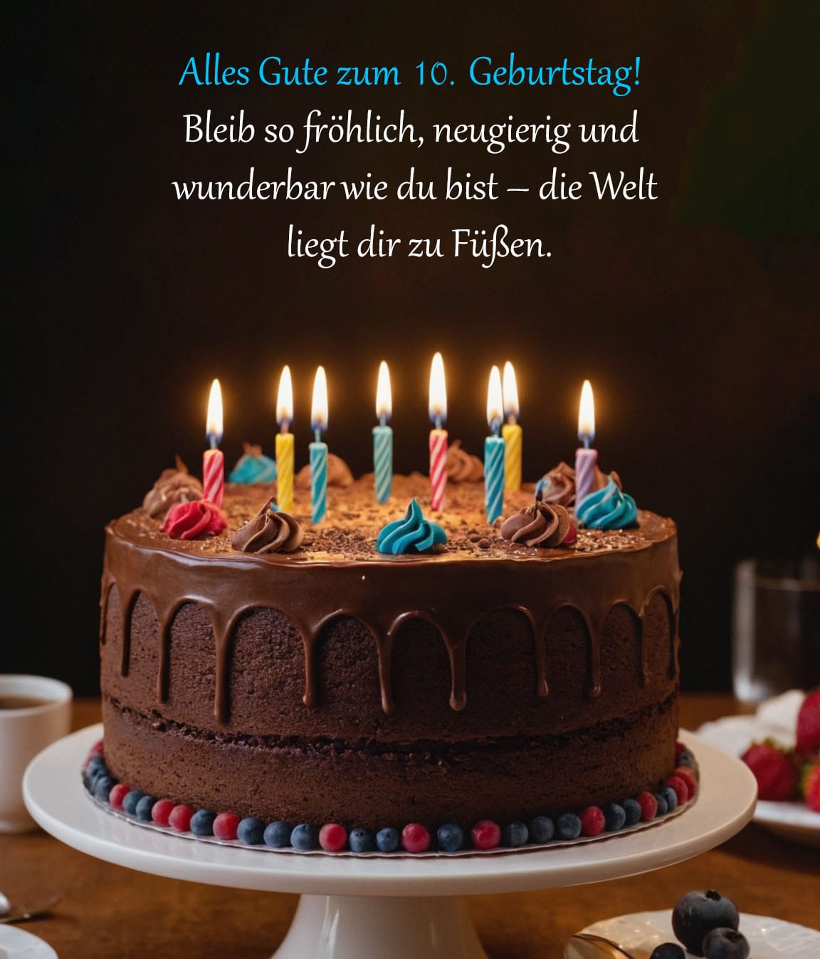 Sprüche Und Glückwünsche Zum 10. Geburtstag