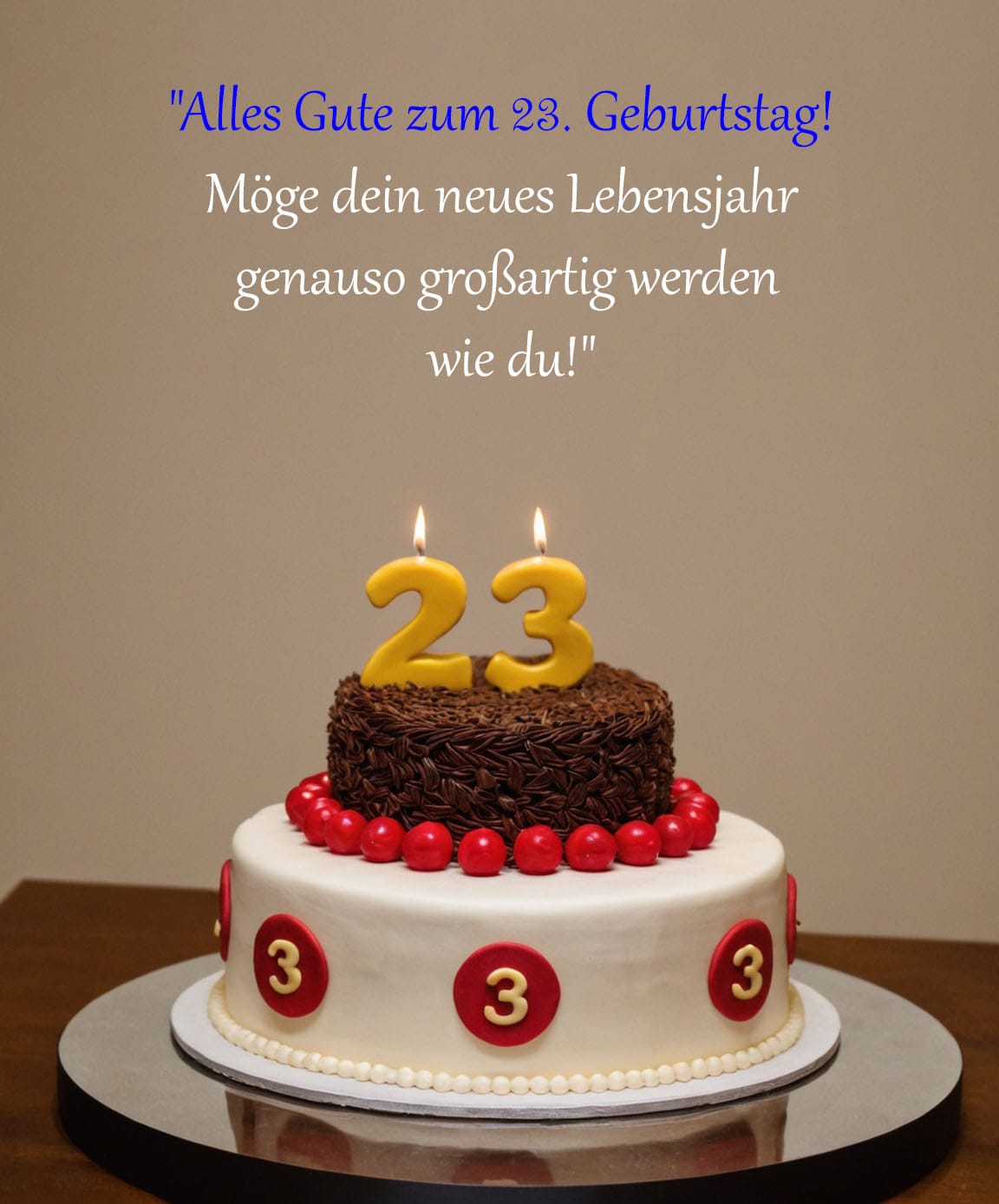 Sprüche Und Glückwünsche Zum 23. Geburtstag