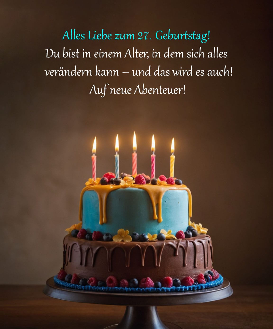 Sprüche Und Glückwünsche Zum 27. Geburtstag