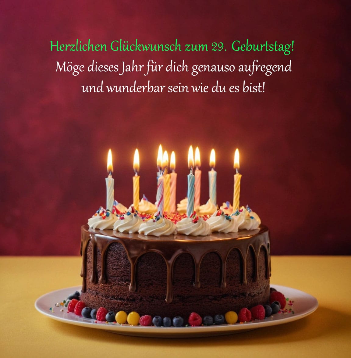 Sprüche Und Glückwünsche Zum 29. Geburtstag