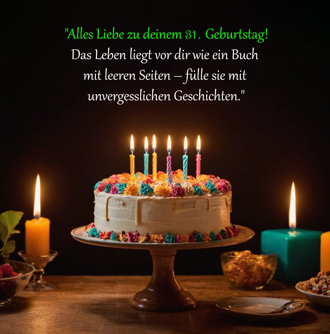 Sprüche Und Glückwünsche Zum 31. Geburtstag