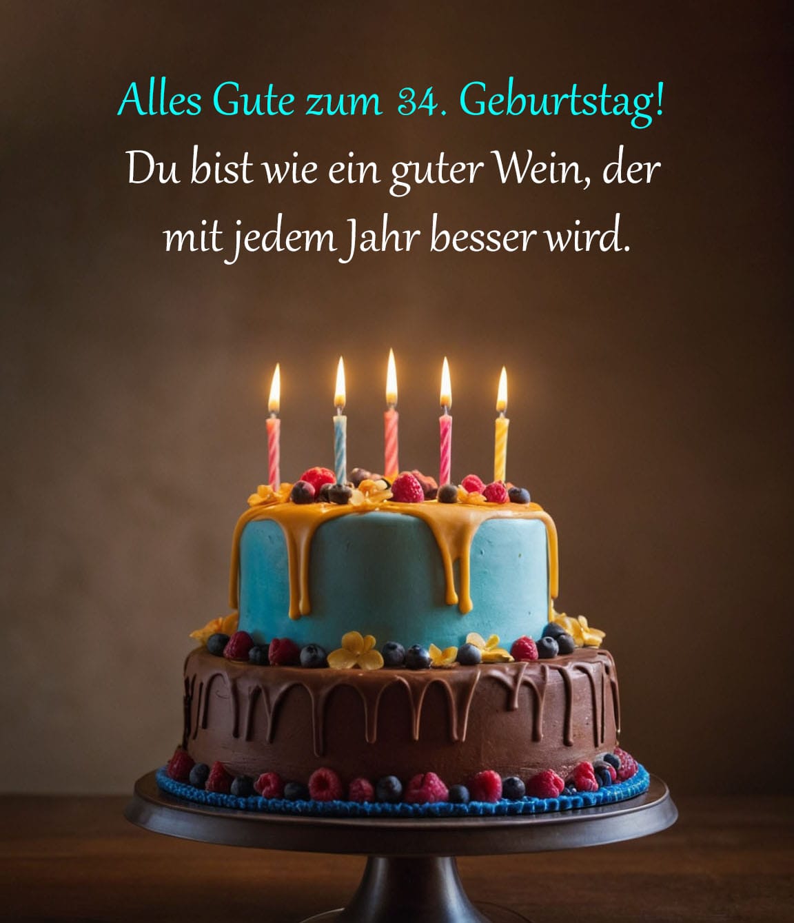 Sprüche Und Glückwünsche Zum 34. Geburtstag