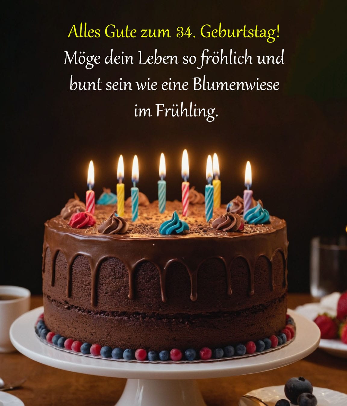 Sprüche Und Glückwünsche Zum 34. Geburtstag