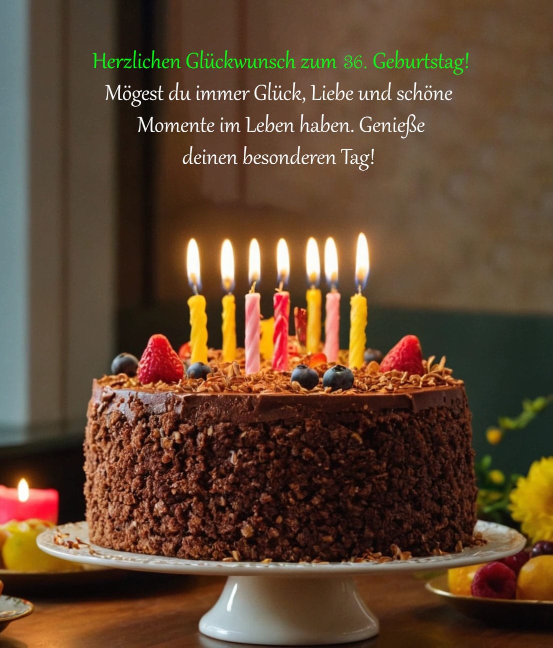 Sprüche Und Glückwünsche Zum 36. Geburtstag