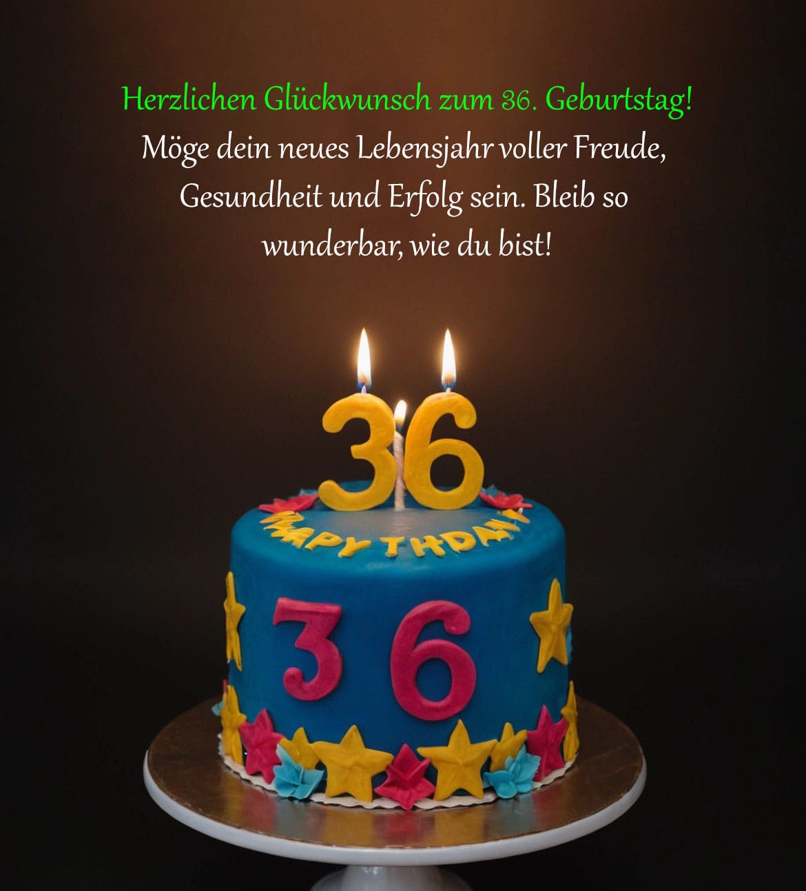 Sprüche Und Glückwünsche Zum 36. Geburtstag