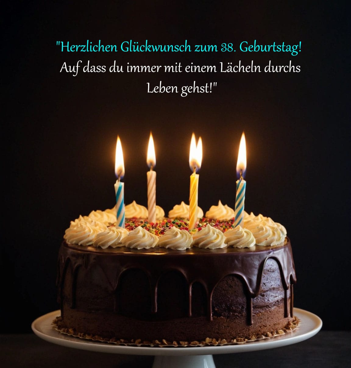 Sprüche Und Glückwünsche Zum 38. Geburtstag