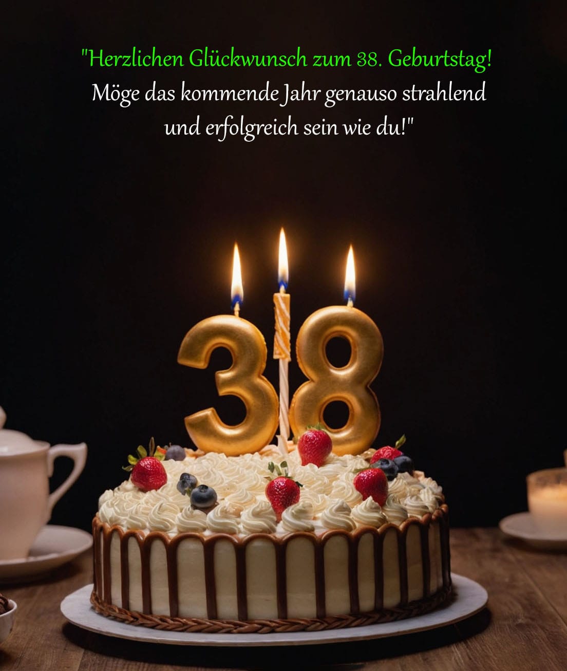 Sprüche Und Glückwünsche Zum 38. Geburtstag