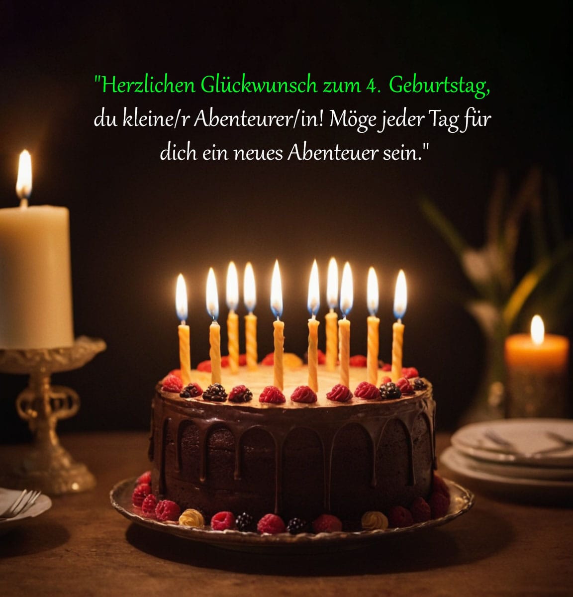 Sprüche Und Glückwünsche Zum 4. Geburtstag