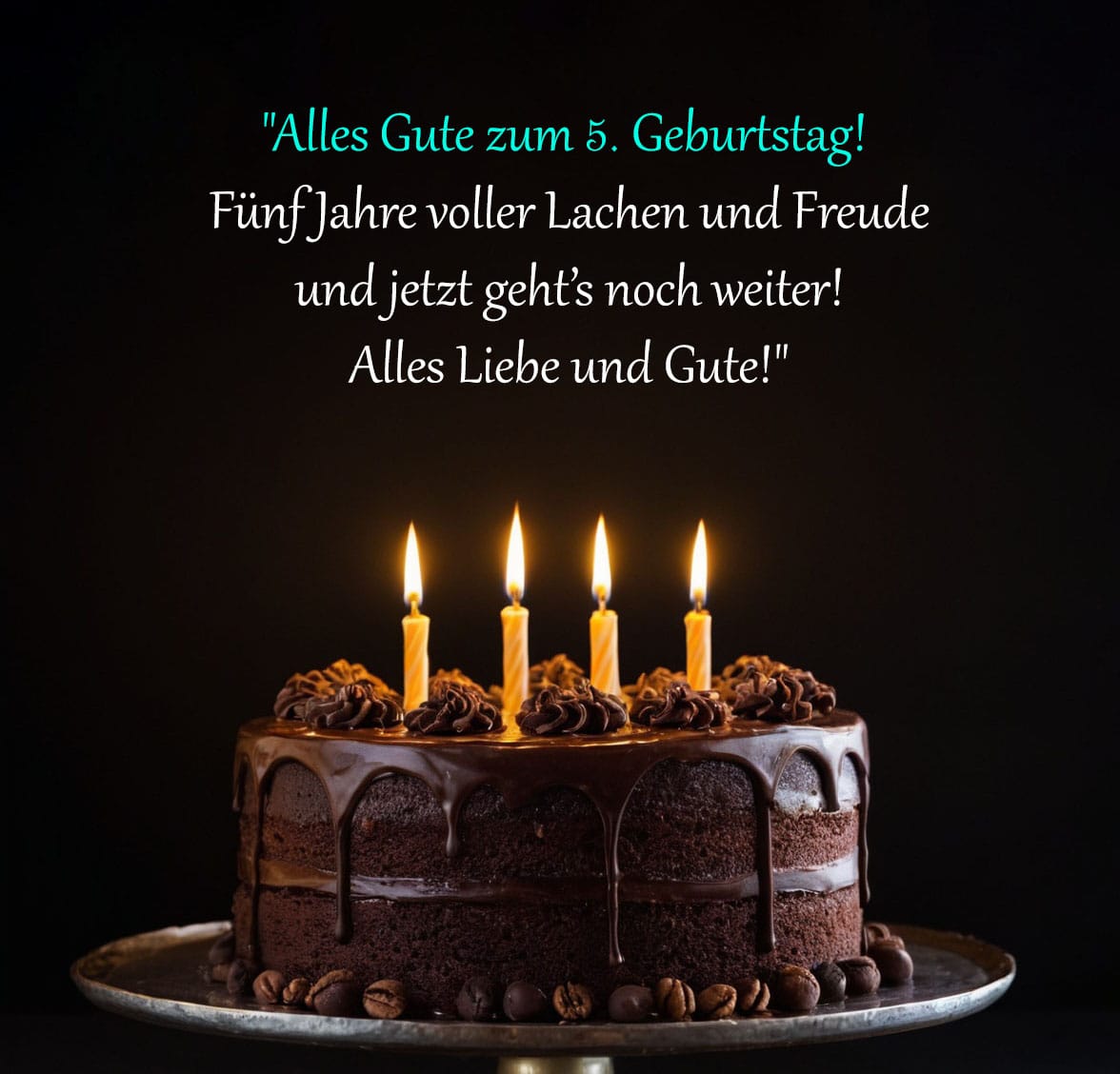 Sprüche Und Glückwünsche Zum 5. Geburtstag